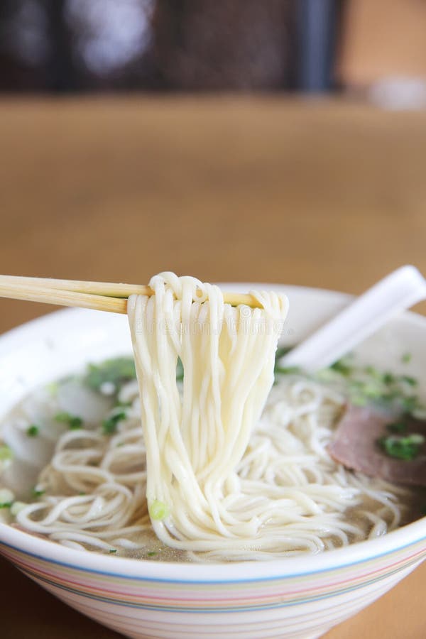 Chinese noodle soup stock photo. Image of traditional 52141980