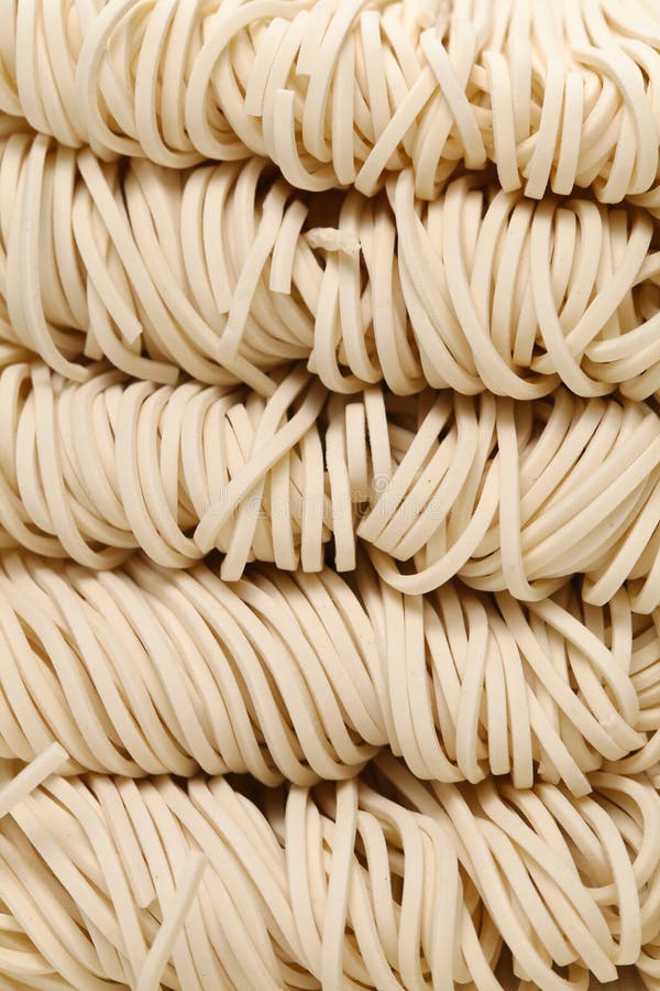 Uncook Chinese Wheat Noodles on Sale at Zhongdan Wet Market, ShangriLa