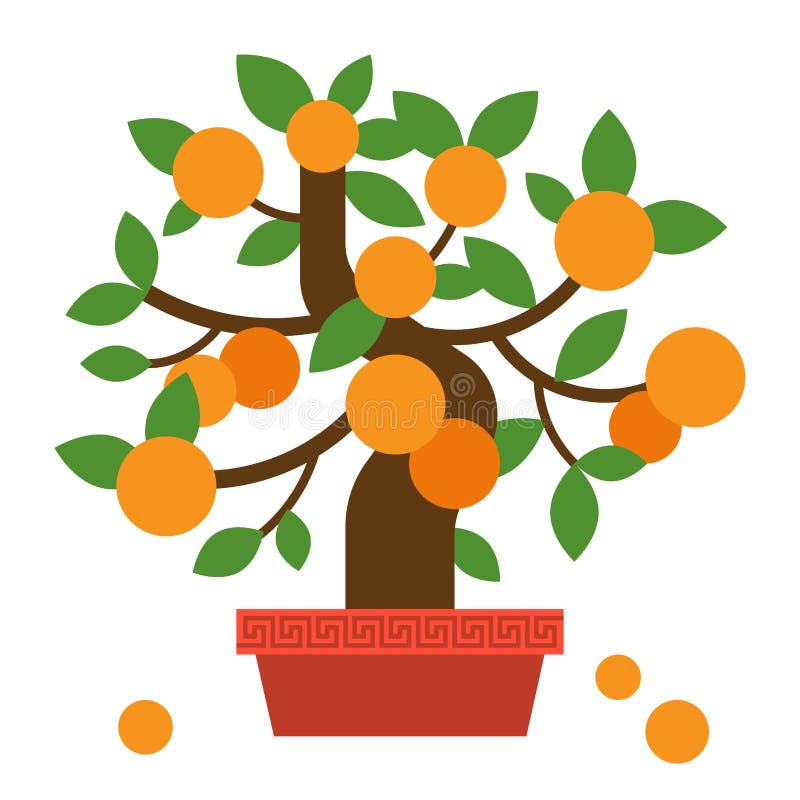 Chinese New Year Orange Tree Stock Illustrations 290 Chinese New Year Orange Tree Stock Illustrations Vectors Clipart Dreamstime