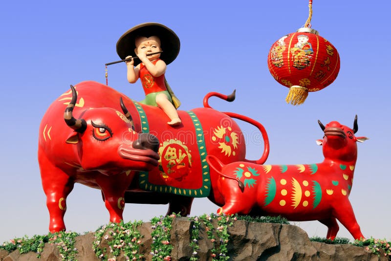 Chinese ox year.