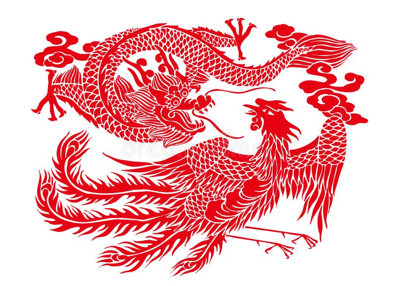 Download Chinese paper cutting stock illustration. Illustration of ...