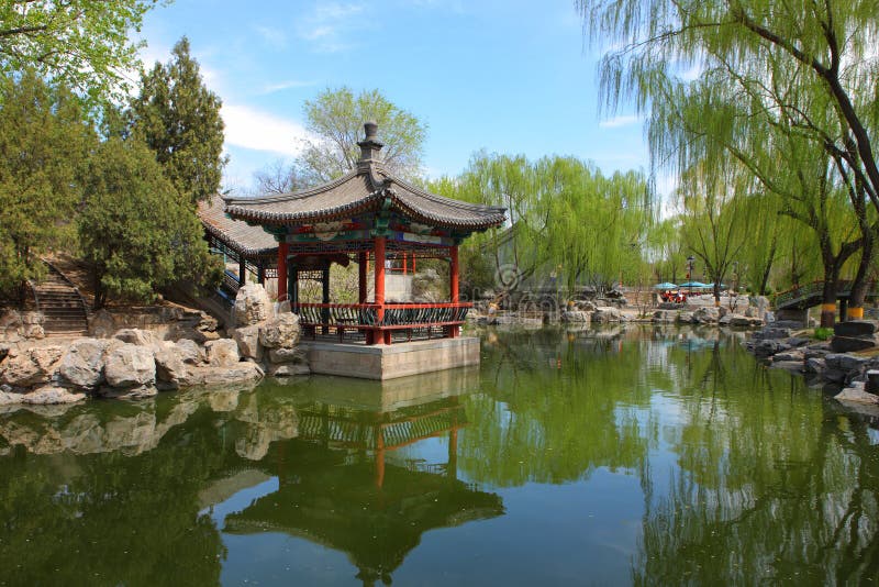 Chinese pavilion at beijing