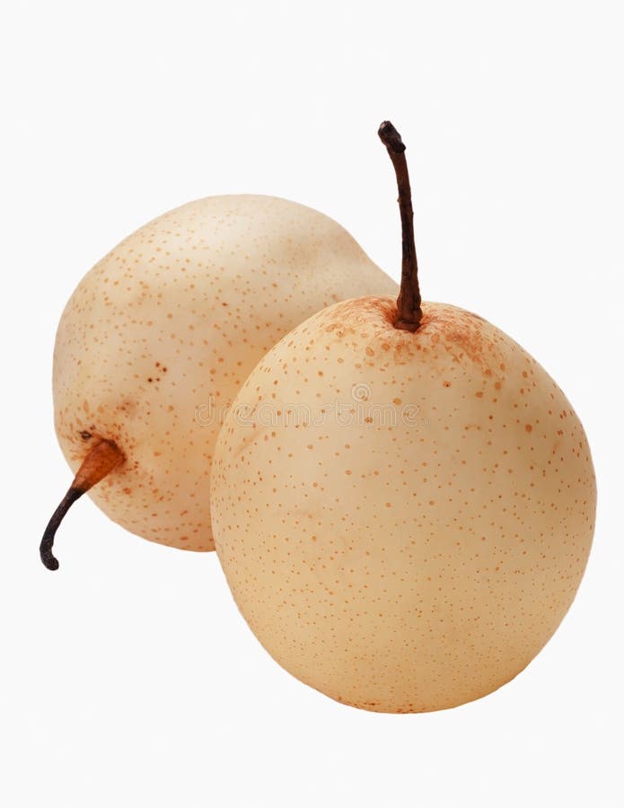 Chinese pear isolated stock photo. Image of china, nutrition 27872832