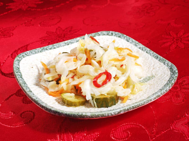 Chinese pickled vegetables stock image. Image of freshness 120599727
