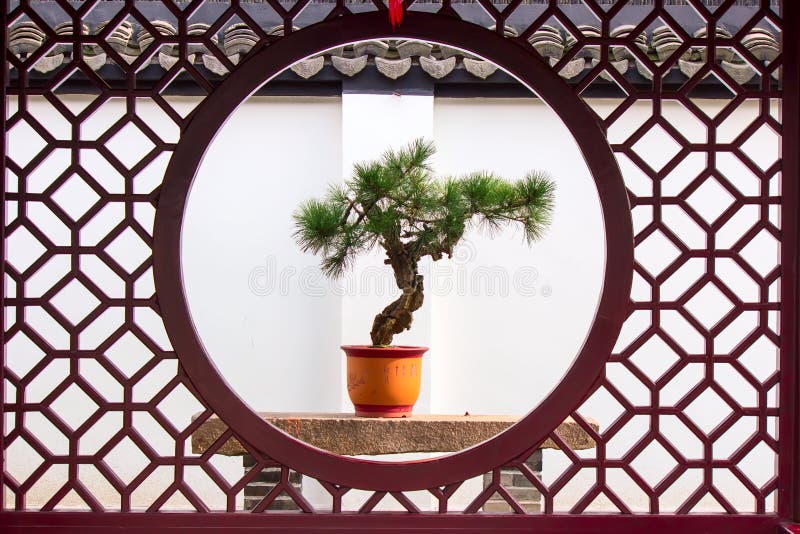 Chinese potted landscape