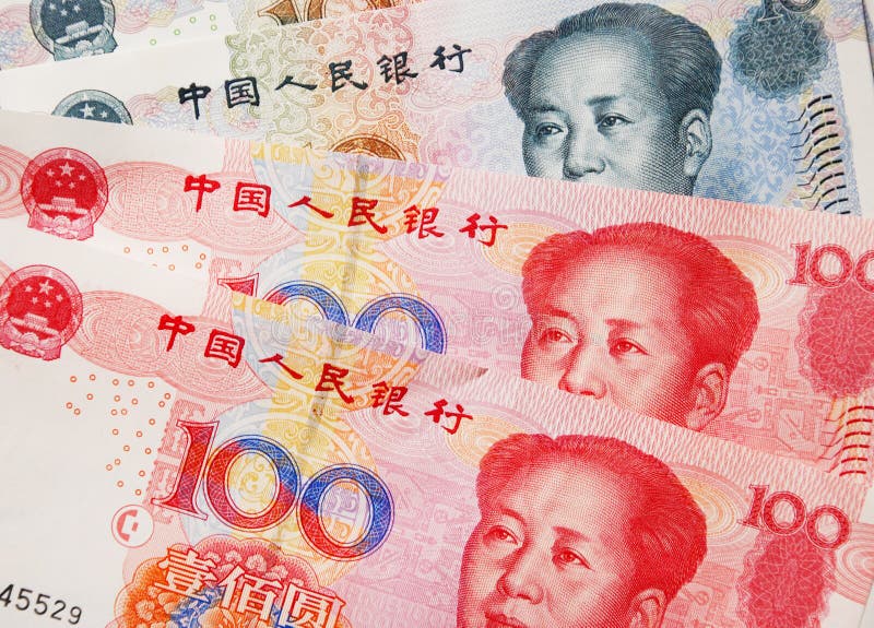 Chinese RMB notes