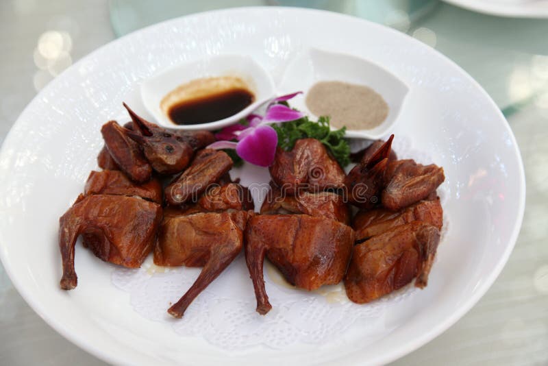 Chinese roast pigeon stock photo Chinese roast pigeon stock photo