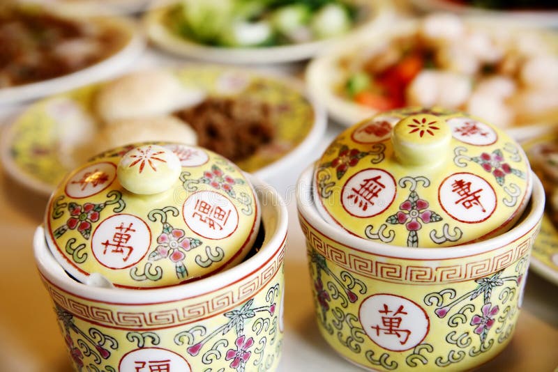 Chinese royal tableware