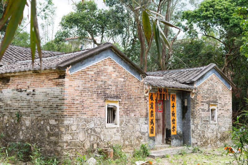 Chinese Rural House stock image. Image of residential 67538369