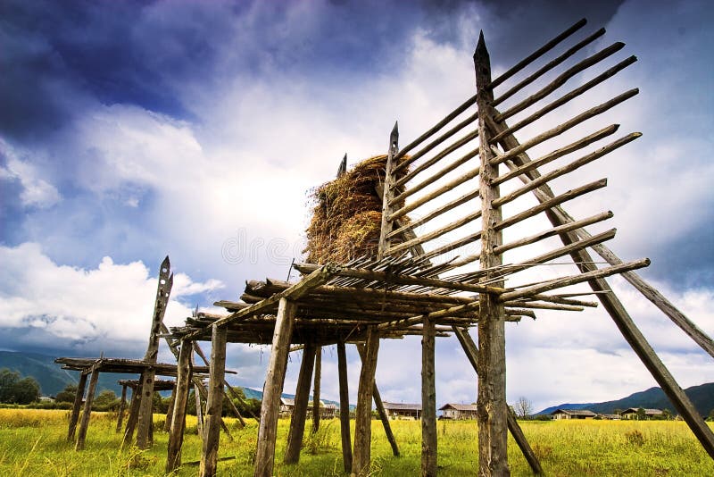 Chinese rural scenery