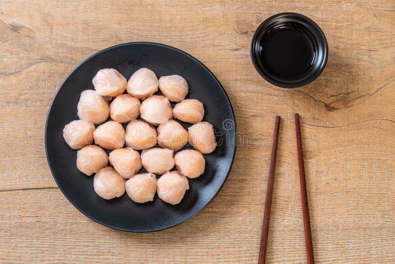 chinese shrimp steamed dumpling - Asian food style