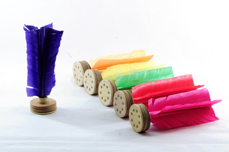 Chinese shuttlecock stock image. Image of shuttlecock 14070695