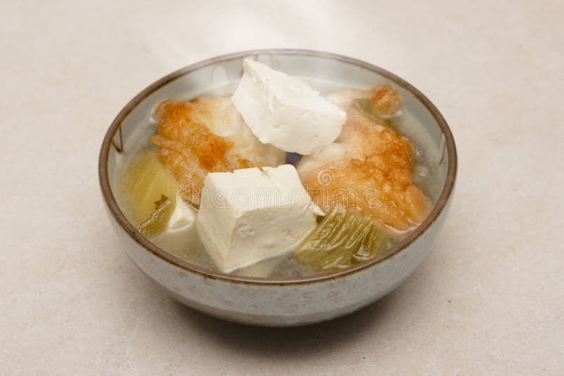 Chinese Soup: Fish with Tofu Stock Image - Image of menu, winter: 12020641