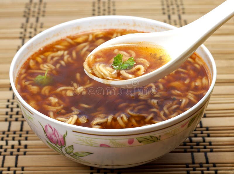 Chinese soup instant stock photo. Image of hotpot, delicious - 23685234