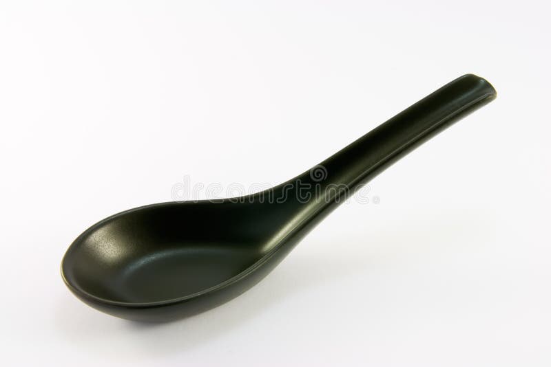 Chinese spoon stock image. Image of crockery, ceramic 53392803