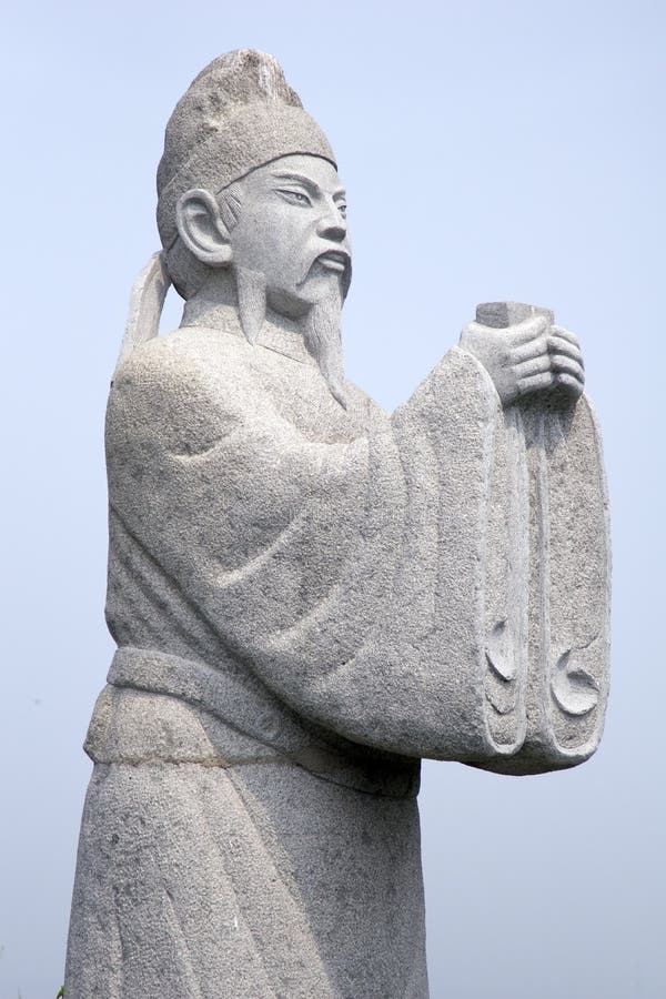 Chinese Statue stock image. Image of famous, stand, sculpture 2804121