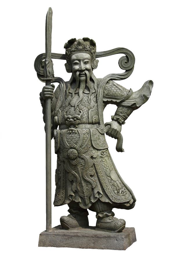 Chinese statue stock image. Image of figure, stone, historic 20589185