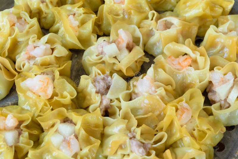 Chinese Steamed Dumplings stock photo. Image of buns 58095288