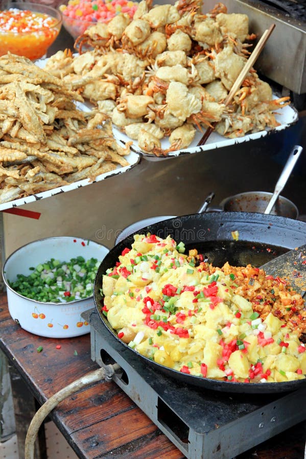 Chinese Street Food stock photo. Image of schichuan, asian - 25417558