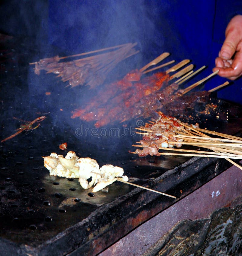Chinese Street Food stock photo. Image of schichuan, asian 25417558