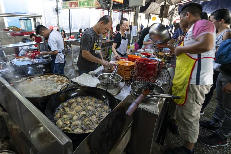 Chinese Street Food in Kuala Lumpur Editorial Stock Photo - Image of