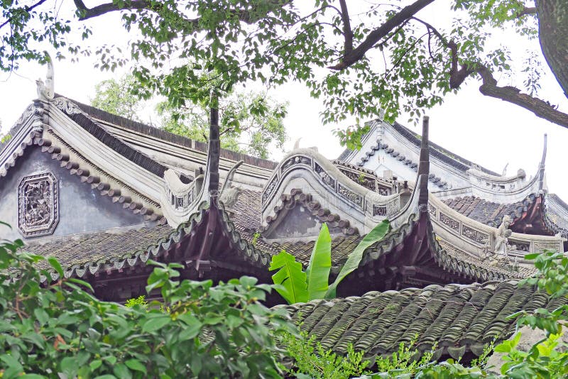 Chinese style statue for decorate on ceiling stock photos Chinese style statue for decorate on ceiling stock photos