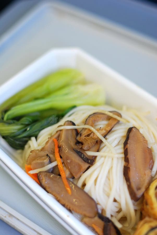 Chinese Style Vegetarian Noodles Stock Image Image of vegetable