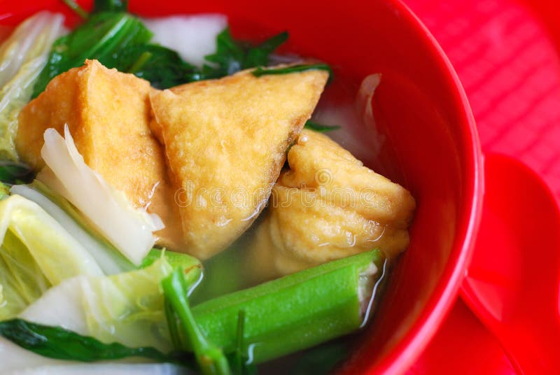 Chinese style vegetarian soup