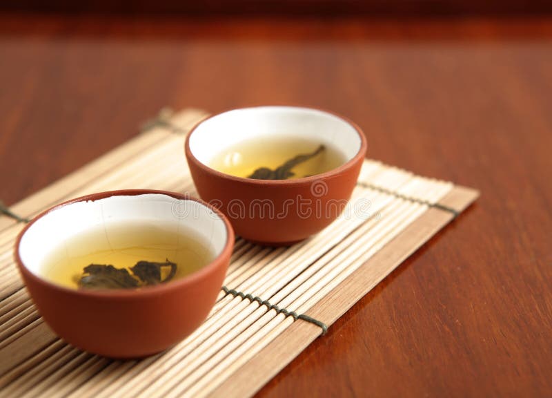 Chinese tea set stock image. Image of pottery, teapot 16805197