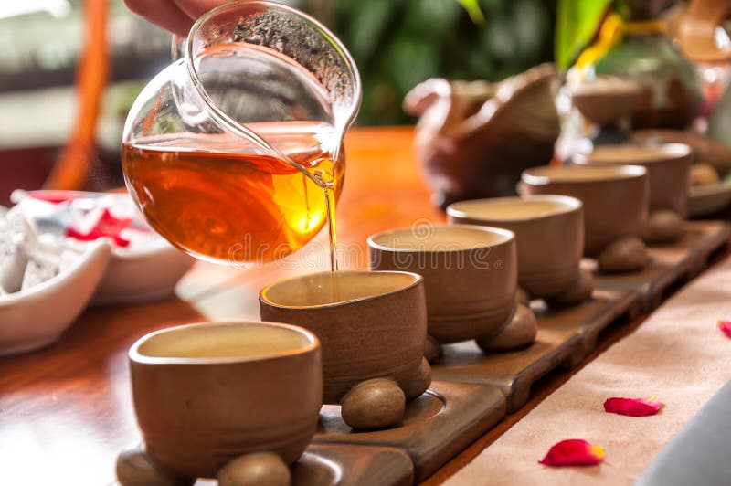 Chinese tea culture stock image. Image of aroma, orange 67211813