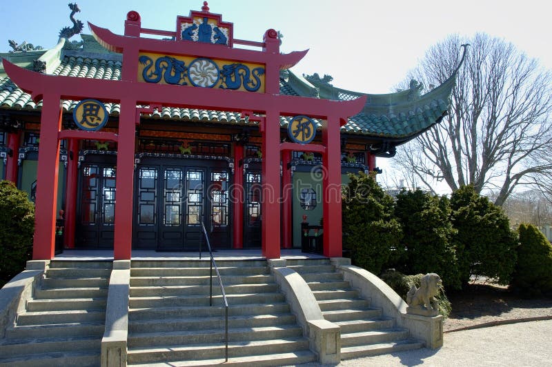 Front of Chinese Tea House