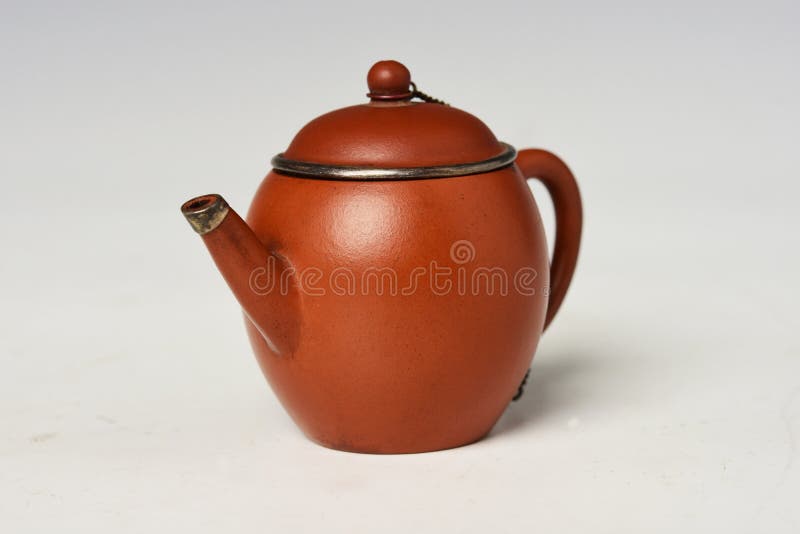 Chinese tea pot antique stock photo. Image of china 131645432