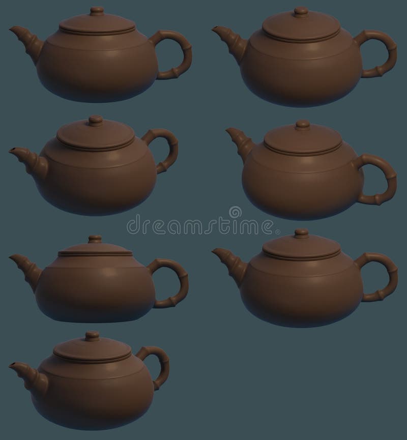 Chinese tea pot 01 set