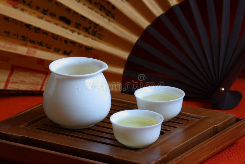 Chinese tea and tea set