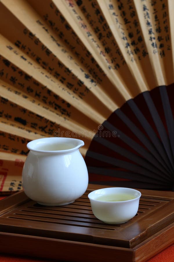 Chinese tea and tea set