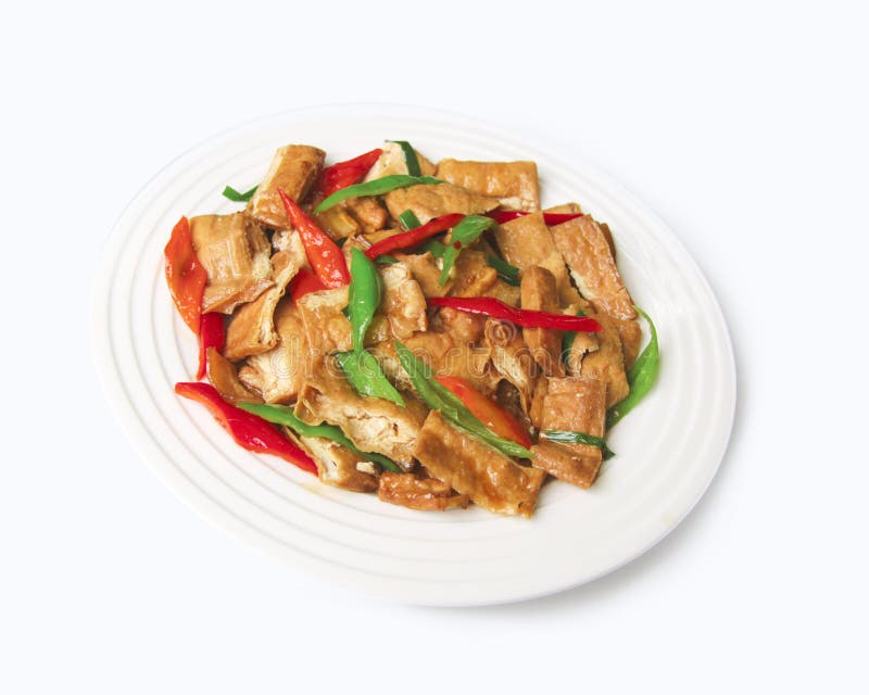 Chinese Tofu stock image. Image of lunch, tofu, delicious - 46344487