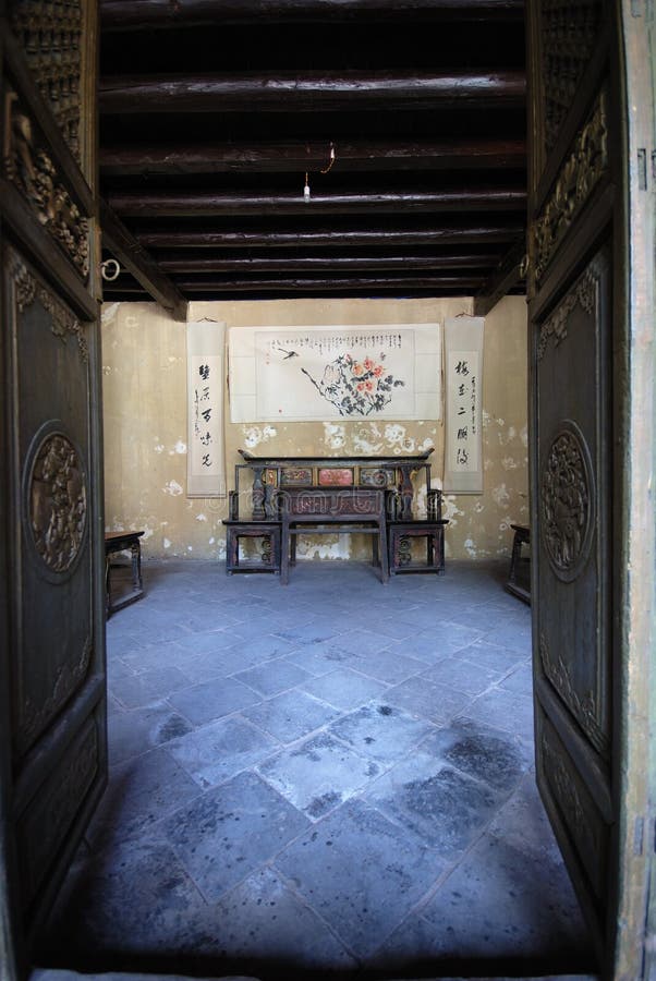 Chinese traditional living room