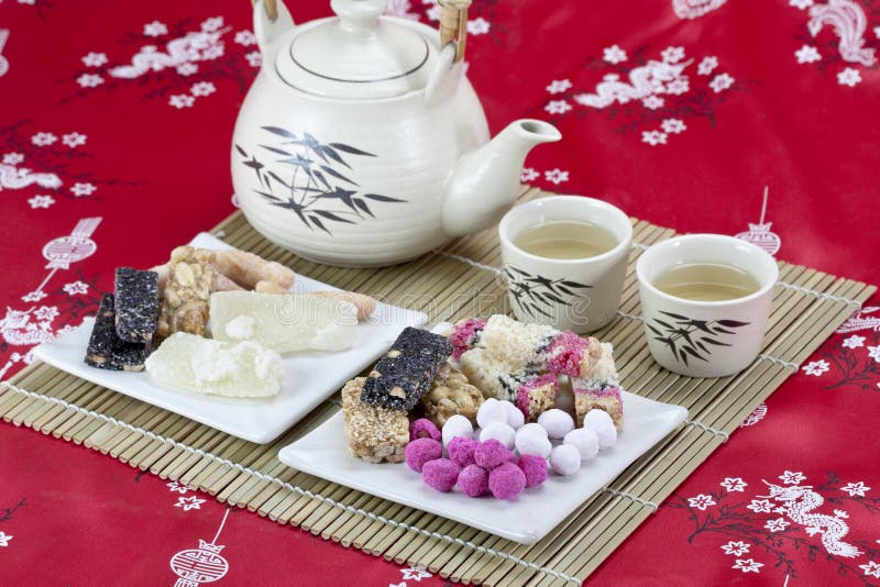 traditional japanese tea snacks