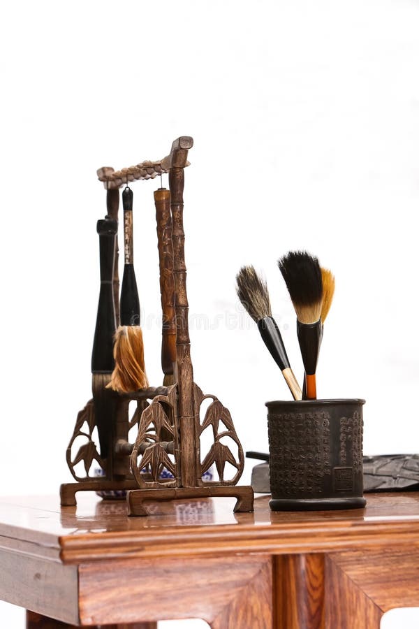 Chinese Traditional Writing Brush Stock Image Image of artistic