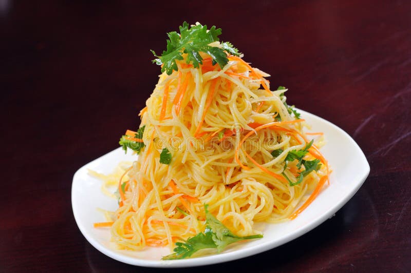 Chinese vegetable salad