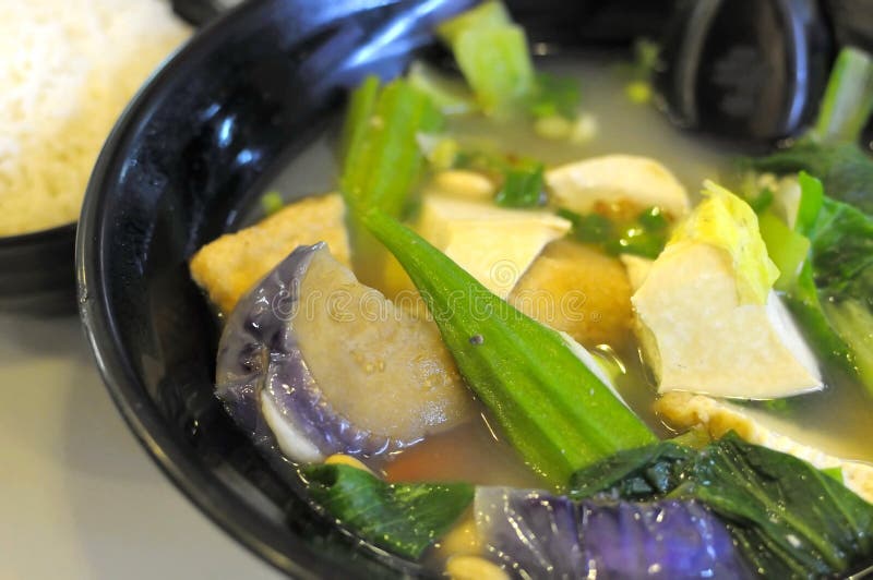 Chinese vegetable soup