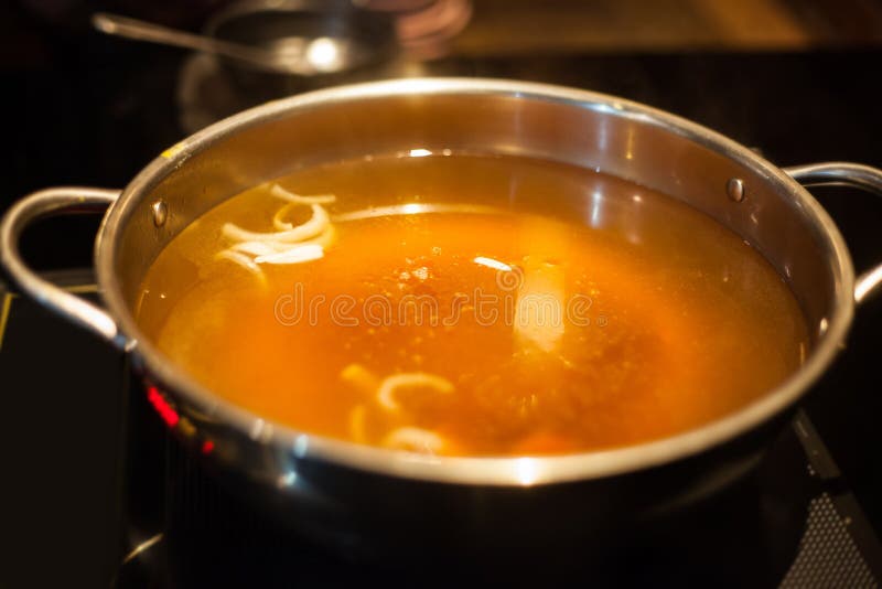 Chinese voedsel hotpot stijlen van shabusoep stock afbeeldingen Chinese voedsel hotpot stijlen van shabusoep stock afbeeldingen