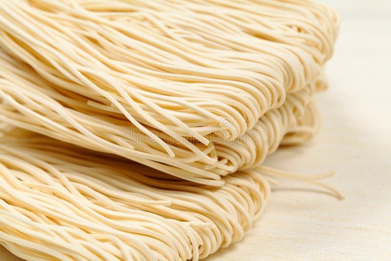 Chinese white noodle stock photo. Image of japanese, uncook - 24108106