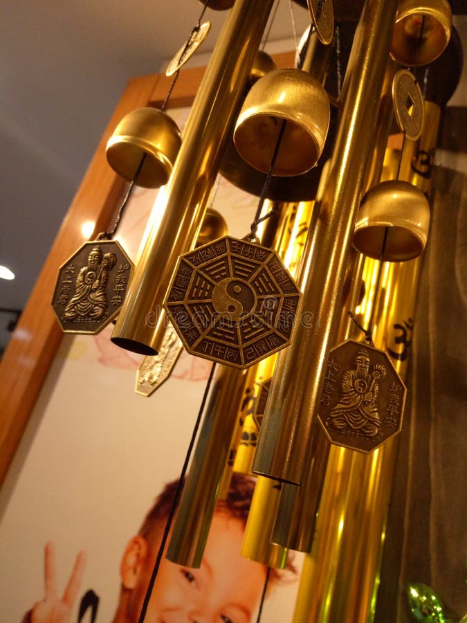 Chinese wind chimes stock image. Image of color, pleasant 4942051