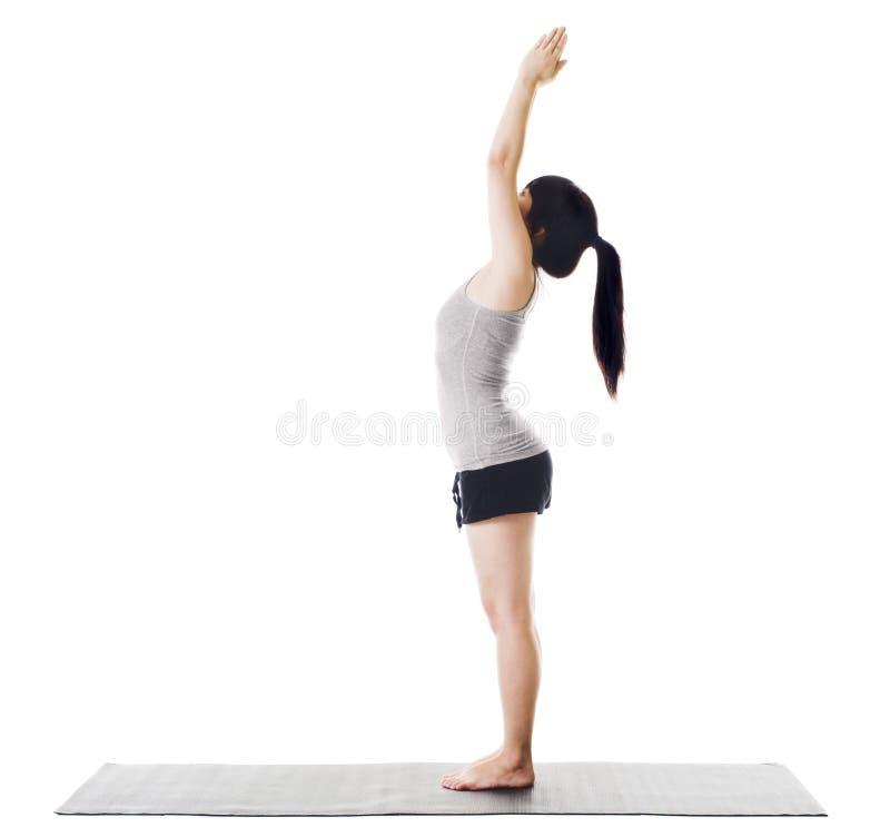 1 Standing vs Chair Yoga: Upward Salute - Urdhva Hastasana ... | TikTok