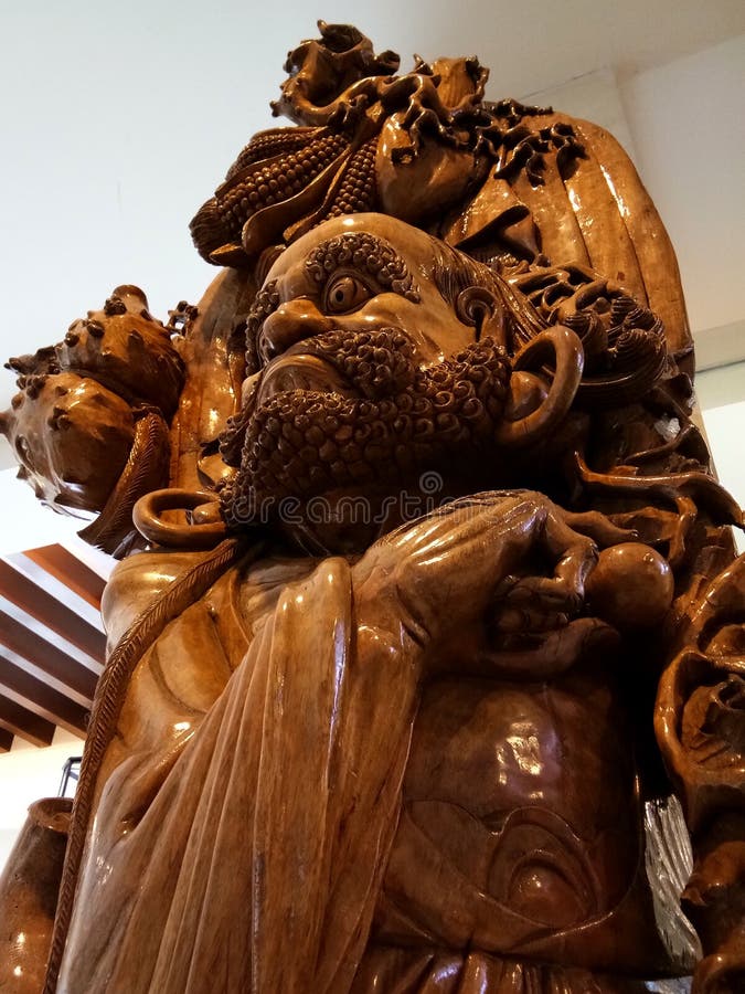 Chinese Wood Art stock image. Image of chin, temple 139326261