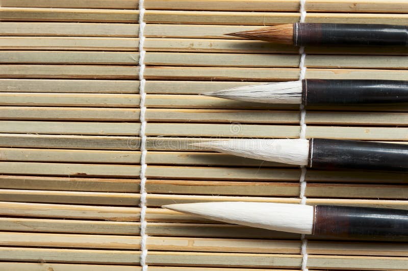 Chinese writing brush stock photo. Image of chinese, point 20590958