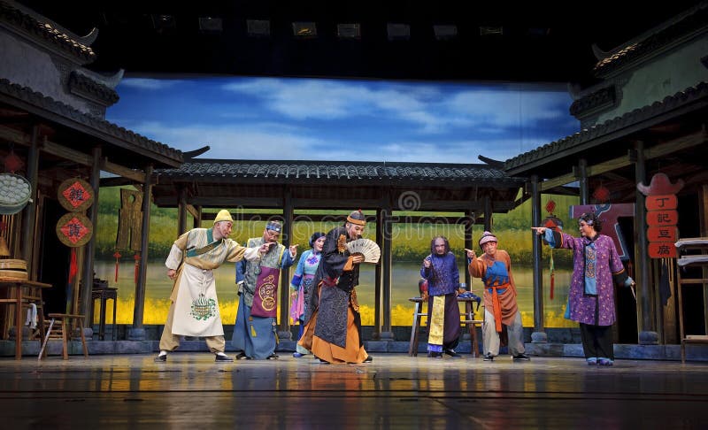 Chinese Yue opera performance