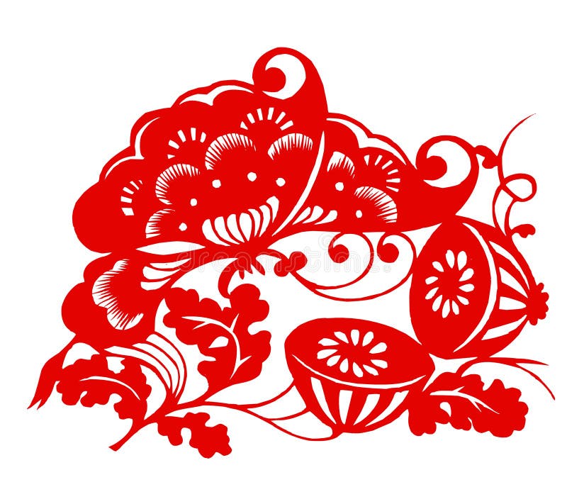 Chinese Zodiac of Lotus stock vector. Illustration of artistic 9303543