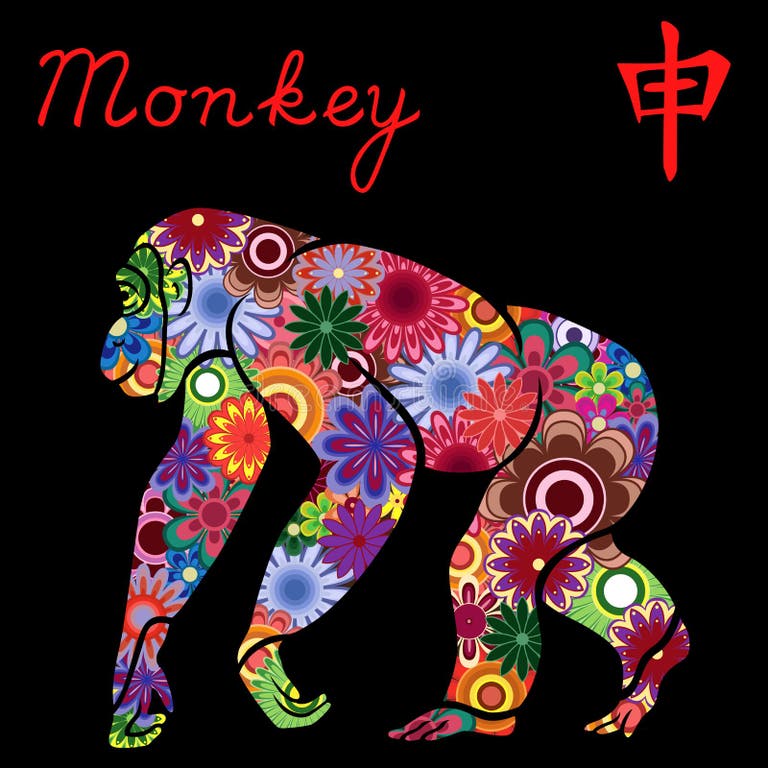 chinese new year monkey ornaments